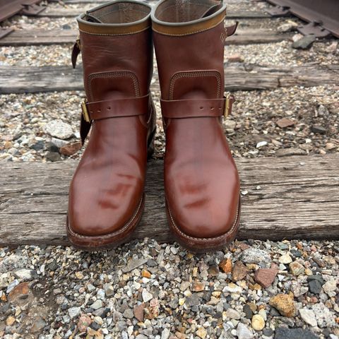 Role Club Engineer Boots in Maryam Toscanello TPR Horsebutt