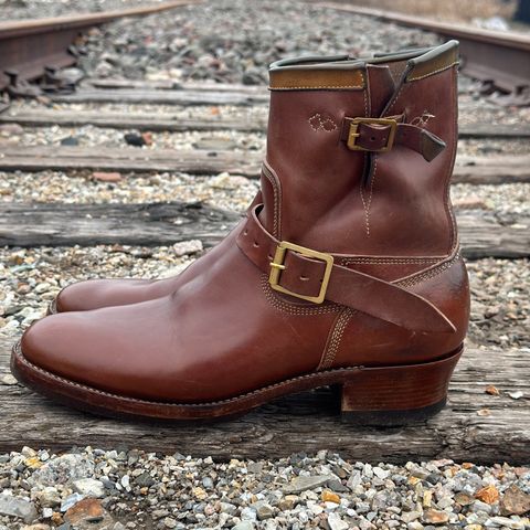 Role Club Engineer Boots in Maryam Toscanello TPR Horsebutt