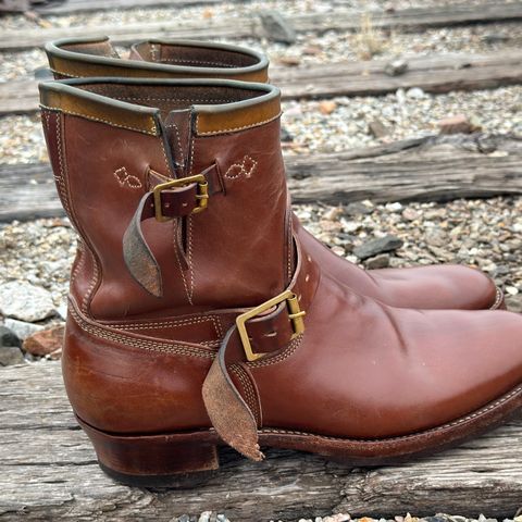 Role Club Engineer Boots in Maryam Toscanello TPR Horsebutt