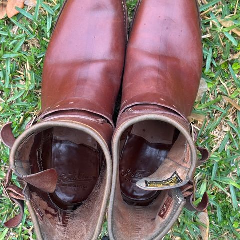 Role Club Engineer Boots in Maryam Toscanello TPR Horsebutt