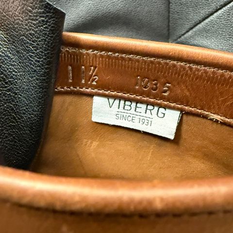 Viberg Bobcat in Horween Brown Waxed Flesh Horsebutt & Horween Black Waxed Flesh