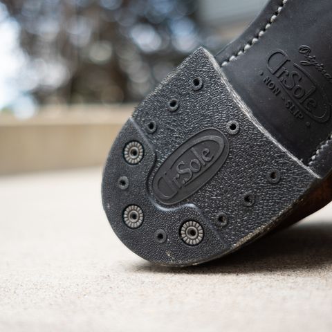Viberg Bobcat in Horween Brown Waxed Flesh Horsebutt & Horween Black Waxed Flesh