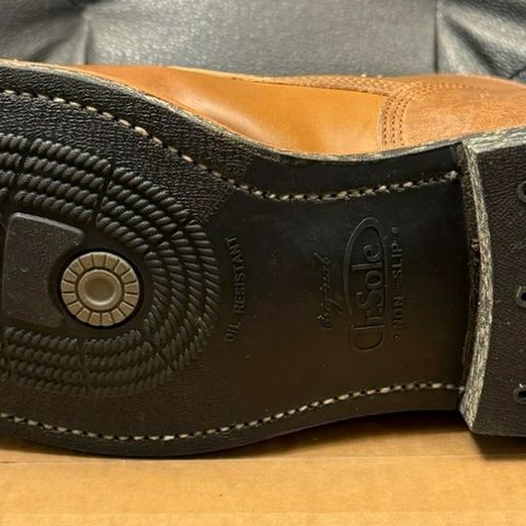 Viberg Bobcat in Horween Brown Waxed Flesh Horsebutt & Horween Black Waxed Flesh