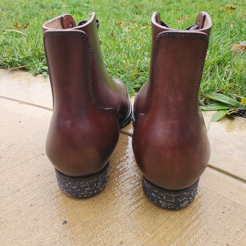 Clinch Yeager Boots in Brown-Overdyed Horsebutt