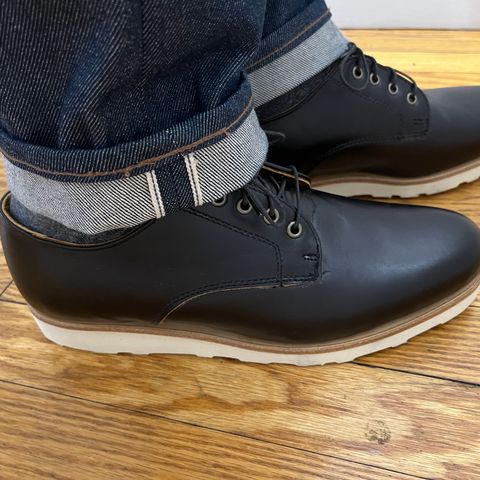 Rancourt & Co. Dirigo Derby in Horween Black Chromexcel