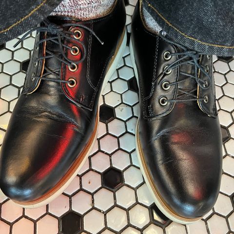 Rancourt & Co. Dirigo Derby in Horween Black Chromexcel