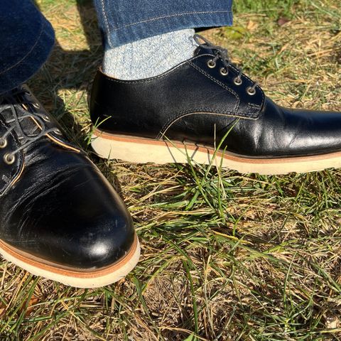 Rancourt & Co. Dirigo Derby in Horween Black Chromexcel
