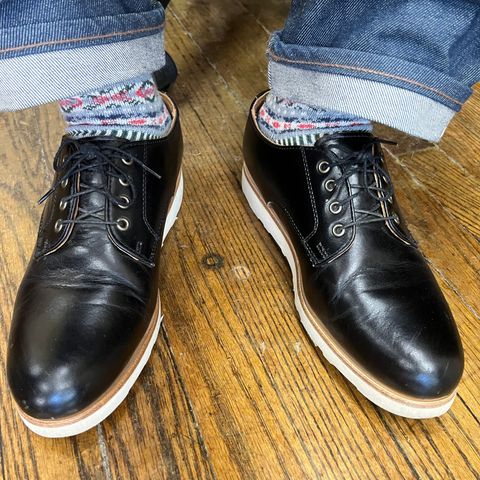 Rancourt & Co. Dirigo Derby in Horween Black Chromexcel