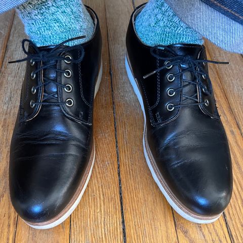 Rancourt & Co. Dirigo Derby in Horween Black Chromexcel