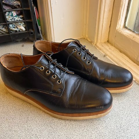 Rancourt & Co. Dirigo Derby in Horween Black Chromexcel