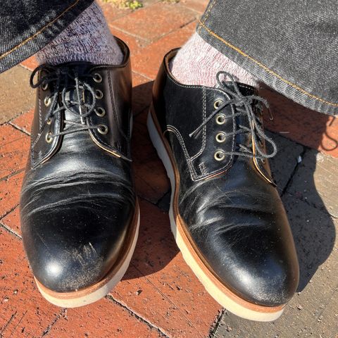 Rancourt & Co. Dirigo Derby in Horween Black Chromexcel