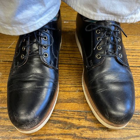 Rancourt & Co. Dirigo Derby in Horween Black Chromexcel
