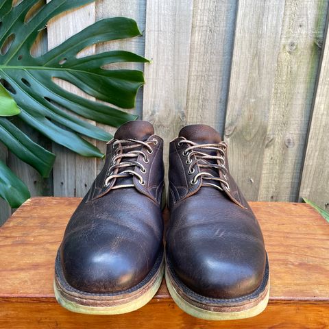 Viberg 145 Oxford in C.F. Stead Zulu Waxed Kudu