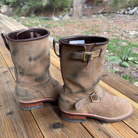 Nicks Brakeman in Horween Brown Chromexcel Roughout