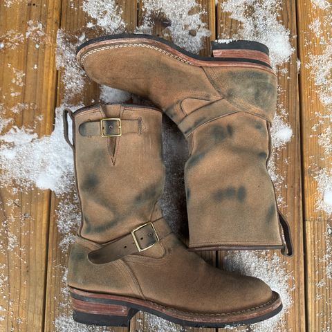 Nicks Brakeman in Horween Brown Chromexcel Roughout