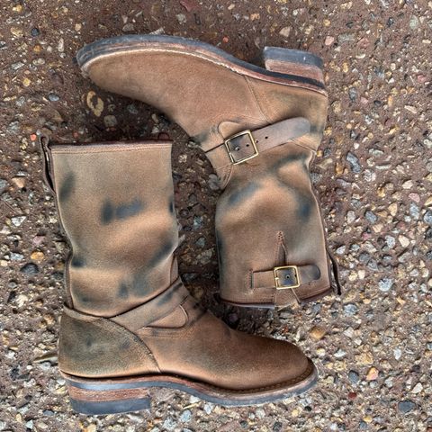 Nicks Brakeman in Horween Brown Chromexcel Roughout