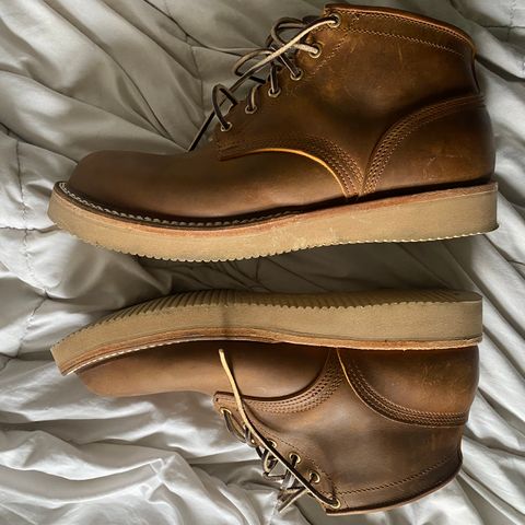 Nicks Aldert Strider in Horween Orange Predator