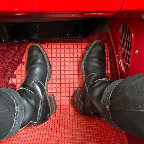 Bright Shoemakers Vulture in Horween Black Teacore Chromexcel