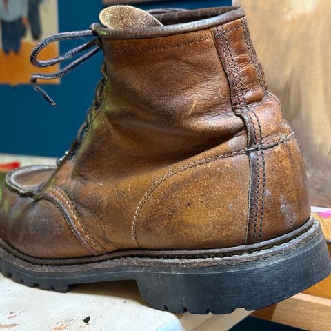 Red Wing Cooper Moc in S.B. Foot Copper Rough and Tough