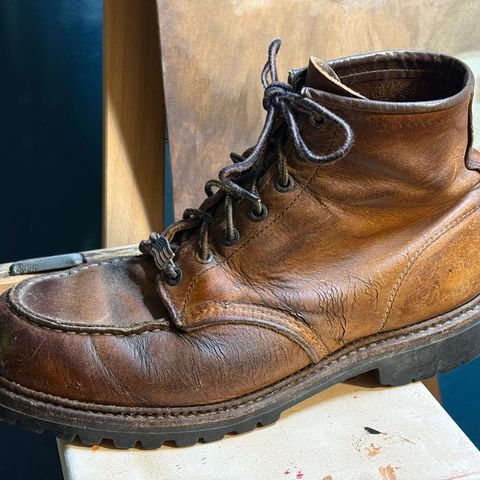 Red Wing Cooper Moc in S.B. Foot Copper Rough and Tough