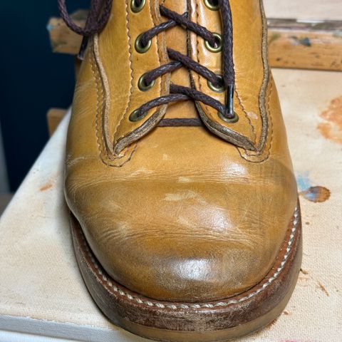 Wesco JH Classic in Wickett & Craig Russet Traditional Harness