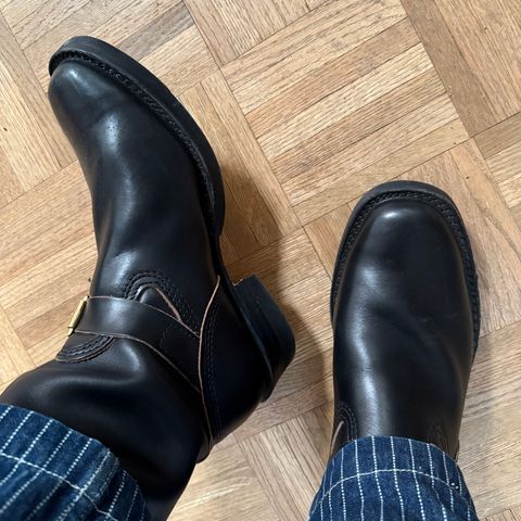 Wesco Mister Lou in Horween Black Chromexcel Horsehide