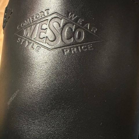 Wesco Mister Lou in Horween Black Chromexcel Horsehide