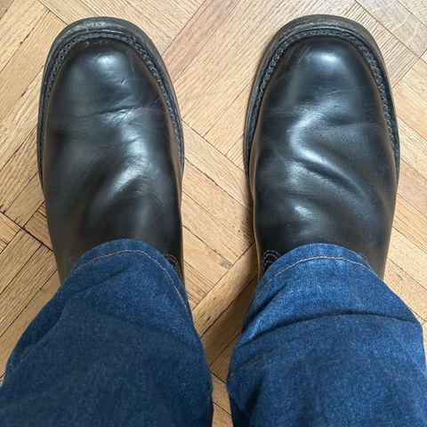 Wesco Mister Lou in Horween Black Chromexcel Horsehide