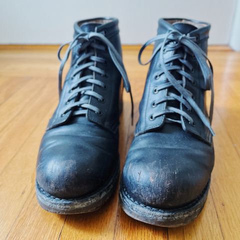 Rolling Dub Trio Coupen 7 in Horween Black Vegetable Tanned Teacore Dressner