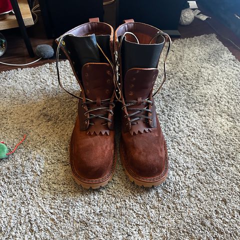 Search result thumbnail of JK Boots O.T. in Seidel Redwood Oil Tan Roughout