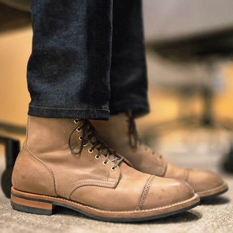 Viberg Service Boot BCT in Maryam Fango Vitello Calf