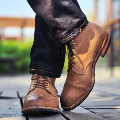 Viberg Service Boot BCT in Maryam Fango Vitello Calf