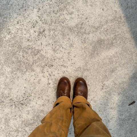 Julian Boots Bowery in Maryam Natural Horsebutt