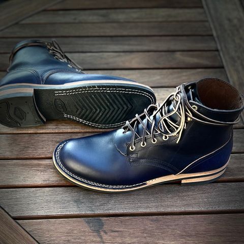 Nicks Free Range in Wickett & Craig Cobalt Double Stuffed