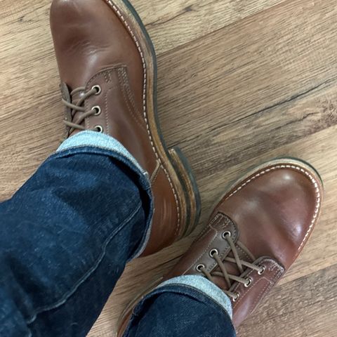 Truman Plain Toe Boot in Horween Autumn Chromexcel