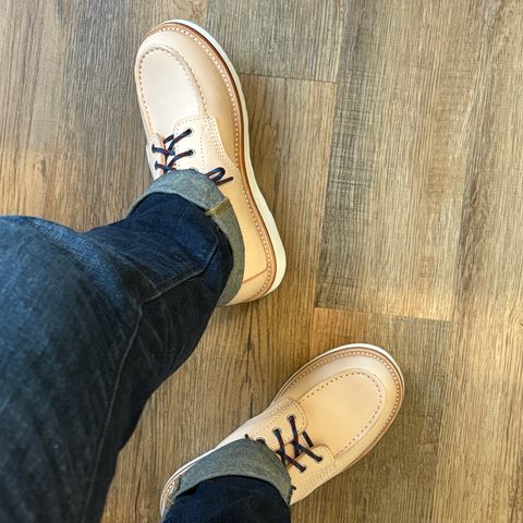 KIND TENDER Moctoe Boots in Italian Veg-Tanned Leather