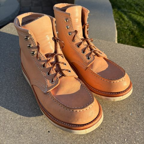 KIND TENDER Moctoe Boots in Italian Veg-Tanned Leather