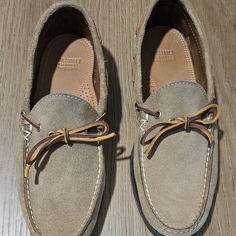 Oak Street Bootmakers Camp Moc in Horween Natural Chromexcel Roughout