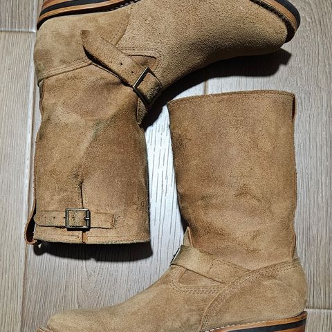 Wesco x Ship John Derroll Boot in Seidel British Tan Domain Roughout