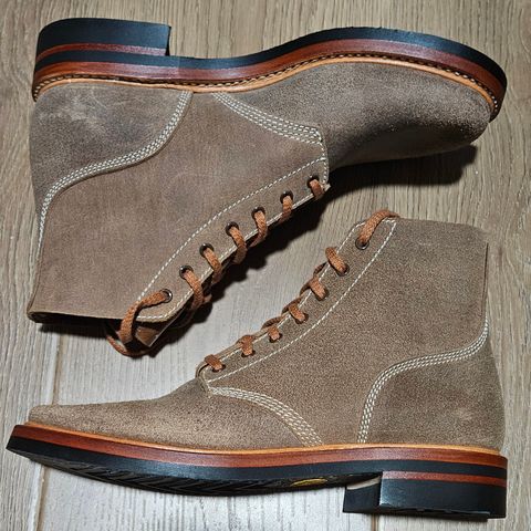John Lofgren M-43 Service Shoes in Horween Natural Chromexcel Roughout