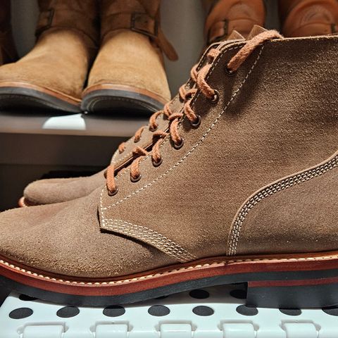 John Lofgren M-43 Service Shoes in Horween Natural Chromexcel Roughout