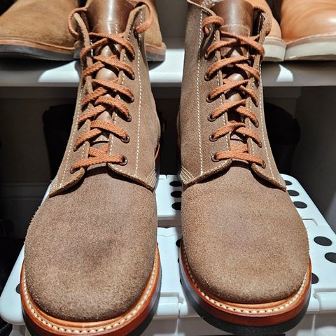 John Lofgren M-43 Service Shoes in Horween Natural Chromexcel Roughout