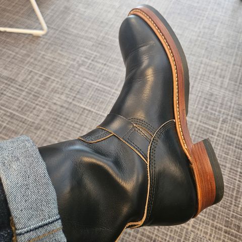 John Lofgren Wabash Engineer Boots in Black