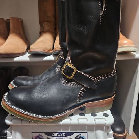 Wesco Mister Lou in Horween Black Horsehide