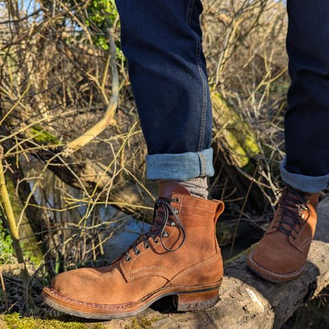 White's 350 Cruiser in Seidel Red Dog Oil Tan Roughout