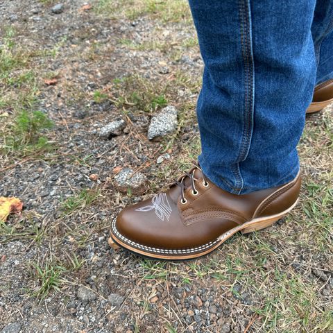 Nicks Packer in Horween British Tan Chromexcel