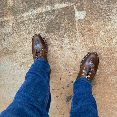 Nicks Packer in Horween British Tan Chromexcel