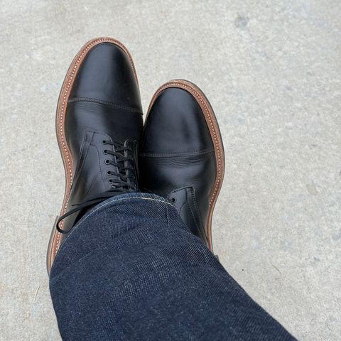Oak Street Bootmakers Lakeshore Boot in Horween Black Chromexcel