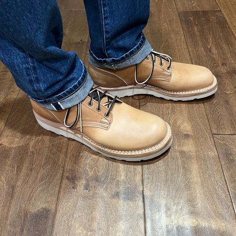 Nicks Aldert Strider in Horween Light Natural Dublin