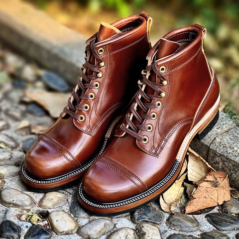 Quan Shoemaker Type 1 Service Boot in Maryam Toscanello Horsebutt